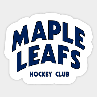 Maple Leafs Hockey Club Sticker